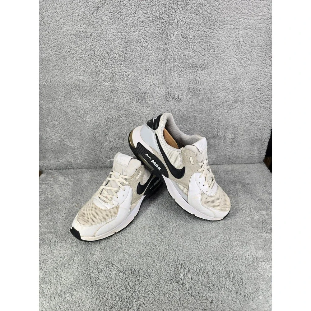 Nike Air Max Excee Mens Shoes Sneakers Running White Black Size 12 FN7304-100